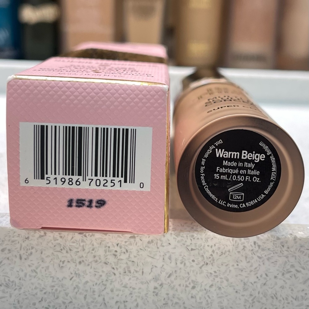 Too Faced ~ ‘15 WARM BEIGE’ Multi-Use Sculpting Concealer ~ Full Size ~ NIB - Picture 7 of 16